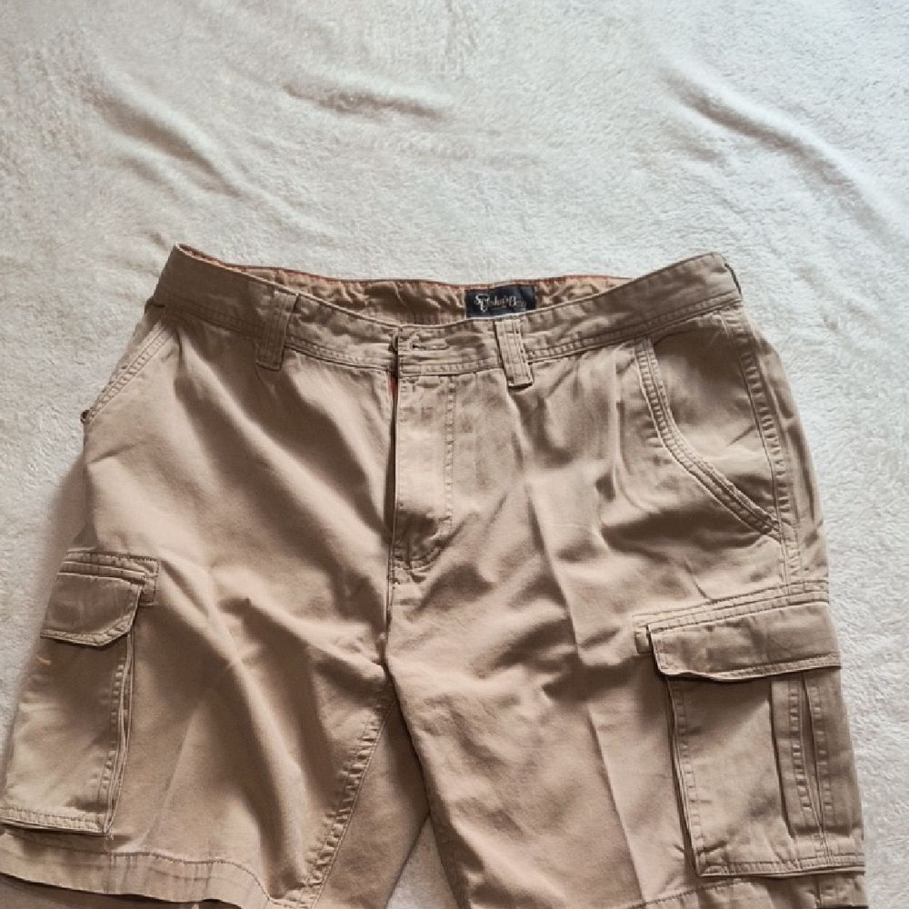 Sperry Tan Cargo Shorts for Men
